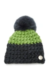 MISCHA LAMPERT DEEP COLOR-BLOCK CHILDREN'S BEANIE,DEEP BEANIE COLORBLOCK