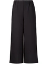 ISSEY MIYAKE Wide Leg Cropped Trousers