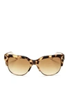 TORY BURCH WOMEN'S SQUARE SUNGLASSES, 55MM,TY711755-Y