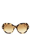 TORY BURCH SQUARE SUNGLASSES, 52MM,TY711653-Y