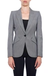 ALEXANDER MCQUEEN BIRDSEYE BLAZER,483441 QJJ02 1081G