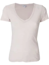 JAMES PERSE V-NECK T-SHIRT,WUA369512471911