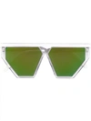 Irresistor Falcon Geometric Frame Sunglasses