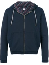 MONCLER Maglia zipped hoodie,84095-50 8099X