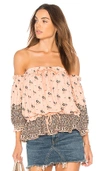 SPELL & THE GYPSY COLLECTIVE LIONHEART OFF SHOULDER TOP,173158B71