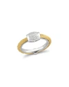 ALOR DIAMOND YELLOW CABLE RING,02-37-S249-11