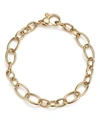 BLOOMINGDALE'S 14K YELLOW GOLD SMALL AND LARGE LINK BRACELET - 100% EXCLUSIVE,556203BYLB00