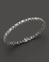 BLOOMINGDALE'S DIAMOND AND BAGUETTE BRACELET IN 14K WHITE GOLD, 3.0 CT. T.W. - 100% EXCLUSIVE,B90135-23