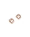 BLOOMINGDALE'S DIAMOND GEOMETRIC EARRINGS IN 14K ROSE GOLD, .20 CT. T.W. - 100% EXCLUSIVE,ERXJ4PPPWHSC-BM