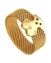 TOUS MESH BEAR RING,410395521