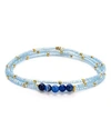 Me To We Rafiki Wrap Bracelet In Blue