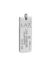 JET SET CANDY LOS ANGELES, CALIFORNIA LAX LUGGAGE TAG CHARM,L19S