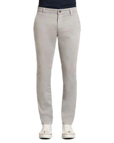 Mavi Johnny Chino Slim-fit Pants In Gray