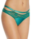 Dita Von Teese Madame X G-string In Emerald