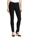 Eileen Fisher High Waist Ankle Slim Pants In Black