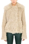 THEORY OVERSIZED COLLAR SHEARLING COAT,H0800404