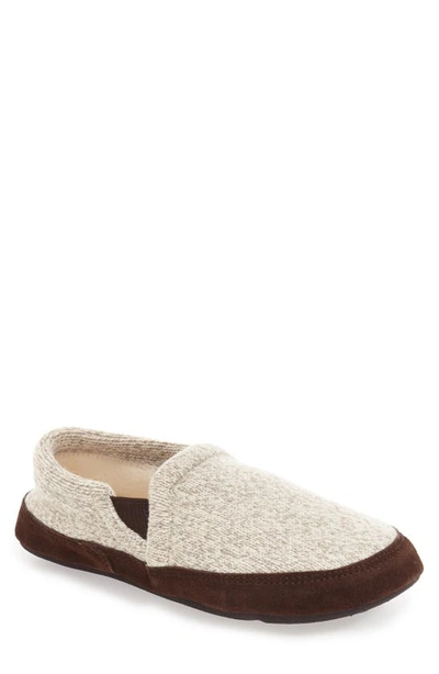 Acorn 'fave' Slipper In Grey Ragg Wool