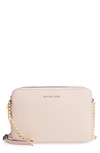 GUCCI 'LARGE JET SET' EAST/WEST SAFFIANO CROSSBODY BAG,32S4GTVC3L