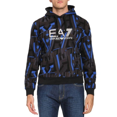Ea7 Sweatshirt Jumper Men  In Blue