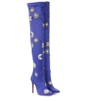 AQUAZZURA DORADO 105 OVER-THE-KNEE BOOTS,P00269192