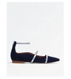 MALONE SOULIERS Robyn suede flat shoes