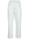 PROENZA SCHOULER PSWL CROPPED STRAIGHT JEANS,WL181991DC01212269246