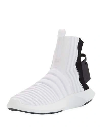 Sudor Más grande Incentivo Adidas Originals Cq0985 Crazy 1 Sock Adv Primeknit Sneakers In White |  ModeSens