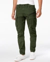 GUCCI MEN'S ROVIC ZIP 3D STRAIGHT TAPERED CARGO PANT