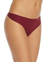 Calvin Klein Invisibles Thong D3428 In Brazen