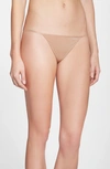 CALVIN KLEIN SLEEK G-STRING THONG,D3509