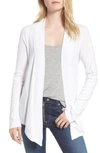 Splendid Classic Flare Cardigan In White