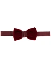 LANVIN velvet bow tie,2460012421047