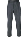 PENCE PENCE PLEATED TROUSERS - GREY,8357712499134