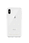 REBECCA MINKOFF Pearl Stud Case For iPhone XS & iPhone X