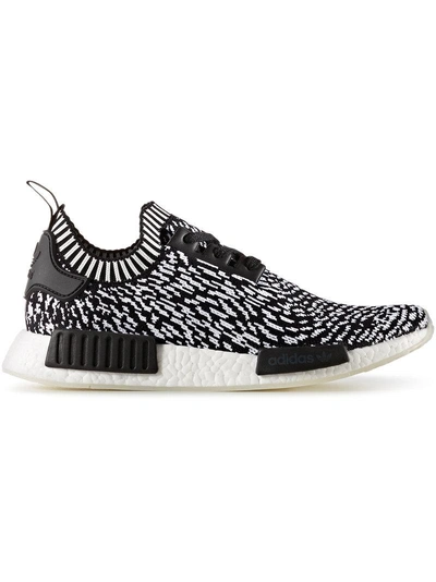 Adidas Originals Nmd R1 Primeknit Trainers With Black Accents