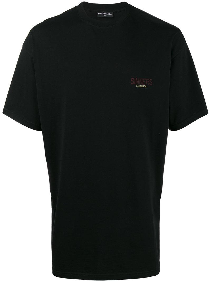 sinners balenciaga tee