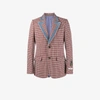 GUCCI GUCCI HERITAGE HOUNDSTOOTH WOOL JACKET,484575Z403G12452965