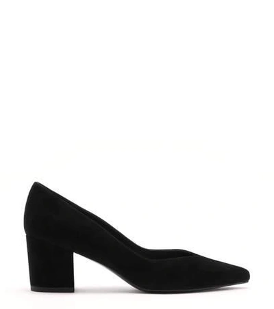 Stuart Weitzman Everyday 高跟鞋 In Black Suede