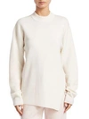 CARVEN Oversized Wool Chain Link Sweater