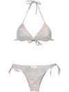 AMIR SLAMA patchwork bikini set,101112443651