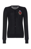 DOLCE & GABBANA ALL OF THE LOVERS CARDIGAN,FX023ZJAMCSS9000
