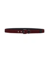Orciani Fabric Belt In Red