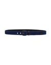 Orciani Fabric Belt In Dark Blue