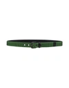 Orciani Fabric Belt In Green