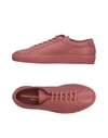 COMMON PROJECTS WOMAN BY COMMON PROJECTS WOMAN SNEAKERS PASTEL PINK SIZE 8 LEATHER,11314237XA 13