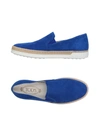 Tod's Loafers In Bright Blue