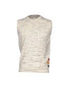 DANIELE ALESSANDRINI DANIELE ALESSANDRINI MAN SWEATER IVORY SIZE 40 COTTON, POLYESTER,39713255XR 4