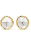 PIPPA SMALL 18-KARAT GOLD DIAMOND EARRINGS