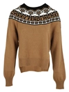 FENDI EMBROIDERED KNITTED SWEATER,FZY513A0B2F0CSC