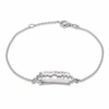 TRUE ROCKS RAZORBLADE BRACELET SILVER